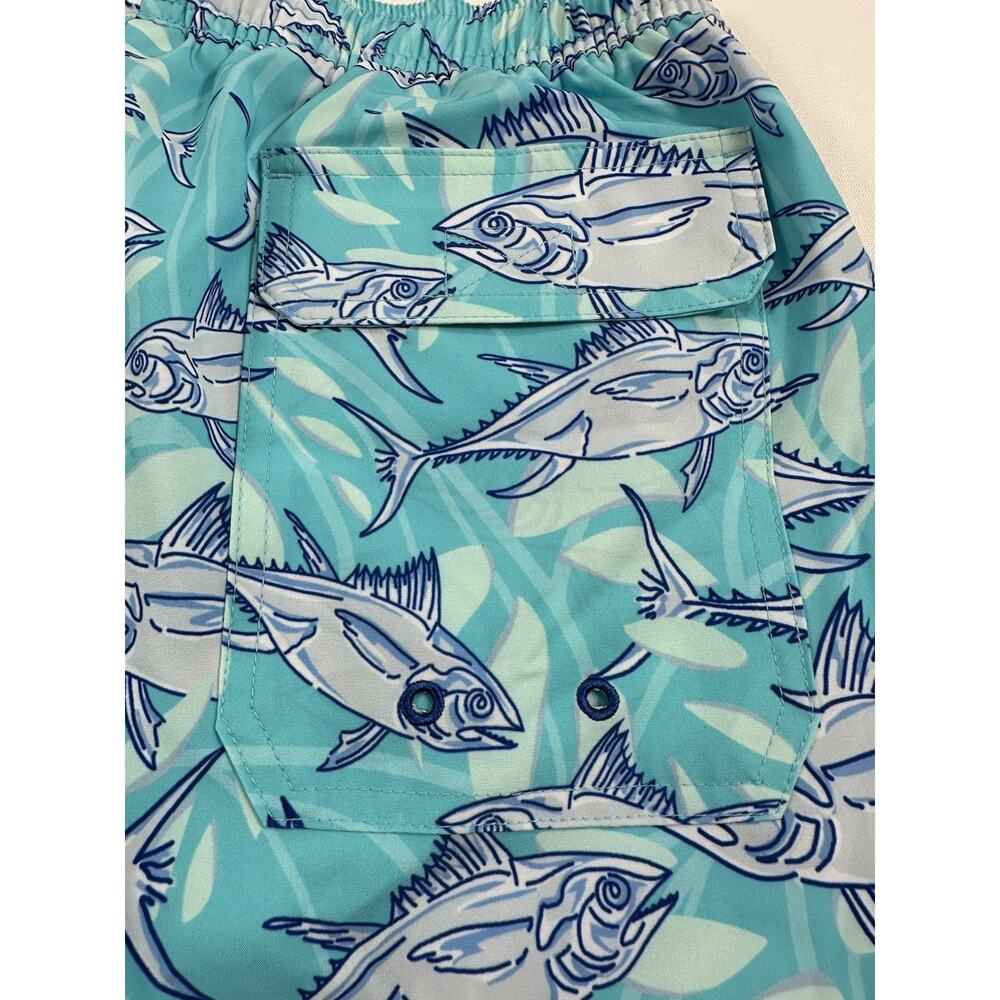 NEW VINEYARD VINES 7” Performance Swim Trunk Playful Fish Pattern Size XS NWT - Picture 10 of 13